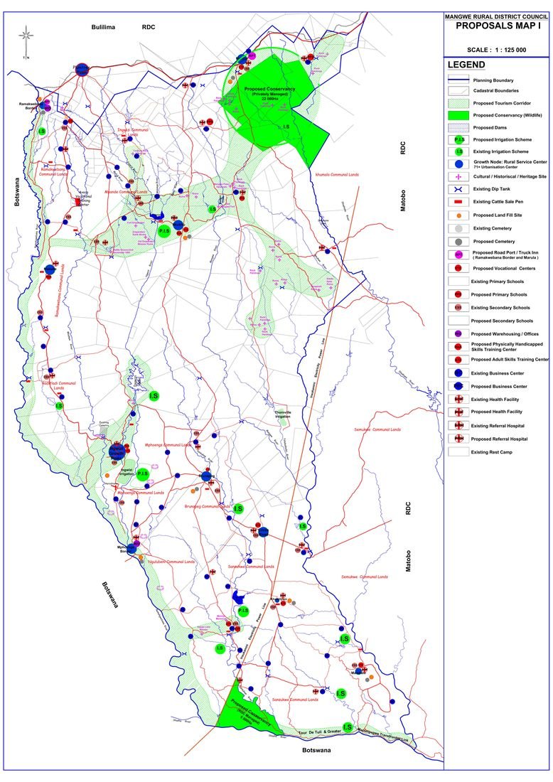 Tourism & Development Proposals Map