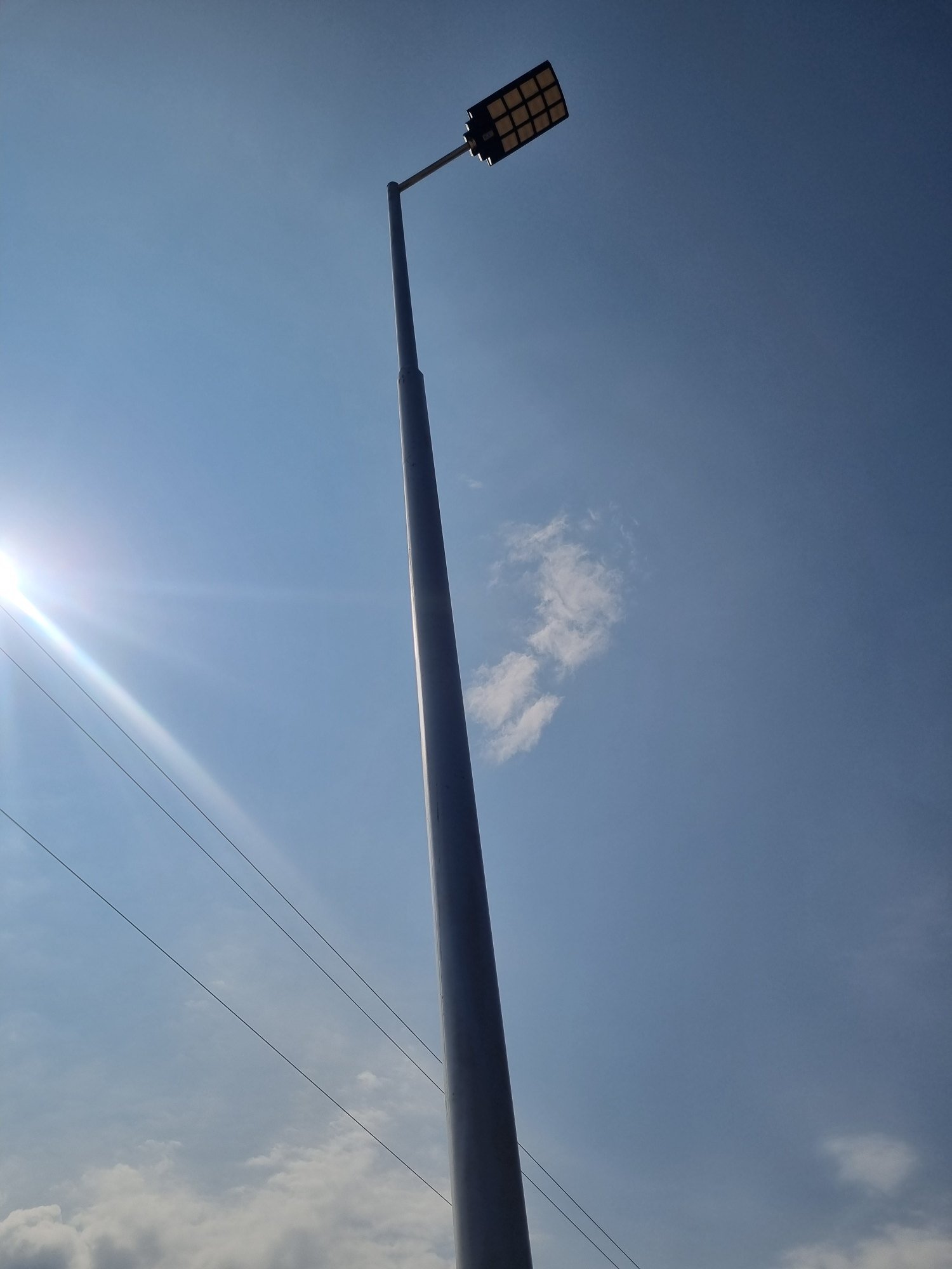 Installation of streets lights