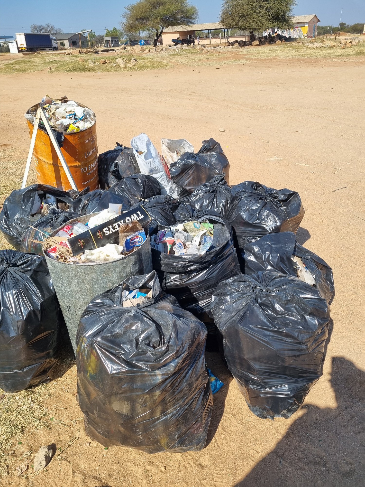 Refuse collection point